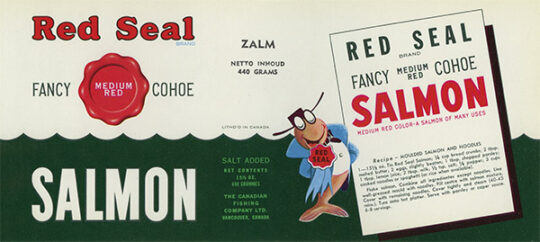 The Label Unwrapped – Moulded Salmon for Dinner?